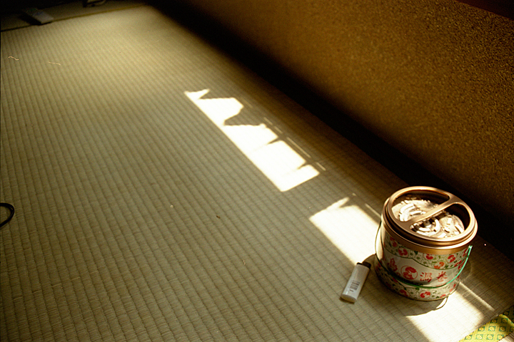 photograph, 2001 | my room, Hashimoto | 畳, 金鳥, 蝉時雨