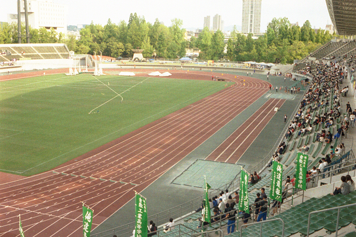 photograph, 2009 | stadium, Izumi-cho, Okayama | 陸上競技場, いずみ町, 岡山