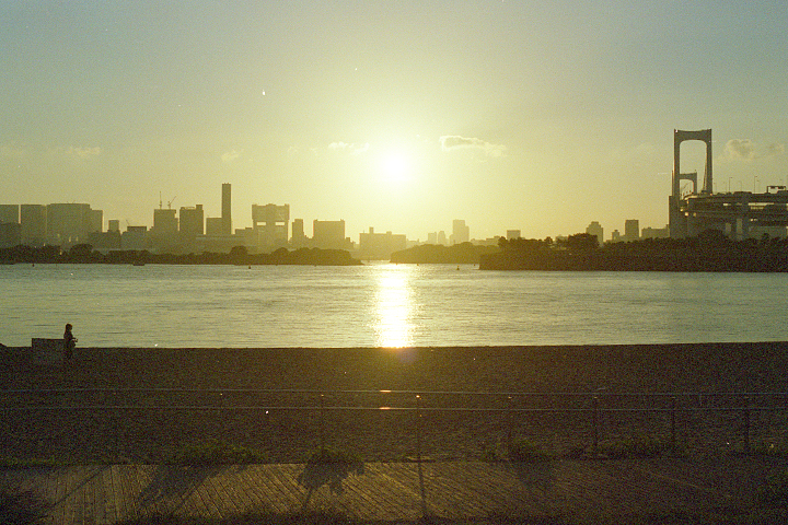 photograph, 2002 | Daiba, Koto, Tokyo | お台場海浜公園, 江東, 東京港