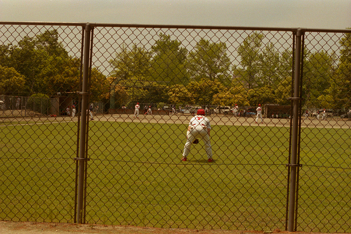 photograph, 2003 | spring, Izumi-cho, Okayama | 春, 草野球, いずみ町, 岡山
