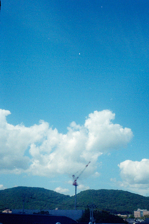 photograph, 2013 | summer, blue sky, Tsushima, Okayama | 夏, 青空, 津島, 岡山