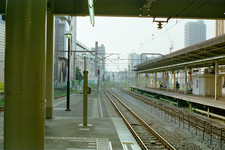 photograph, 2003 | summer, JR Hashimoto Sta., Sagamihara | 夏, 横浜線, 橋本駅, 相模原