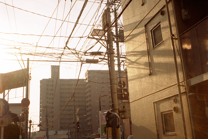 photograph, 2009 | spring, morning, Seishin-cho, Okayama | 春, 早朝, 清心町, 岡山