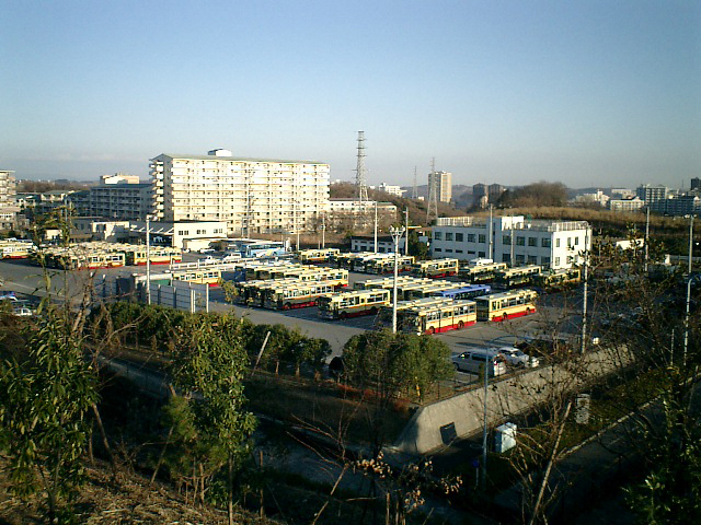 photograph, 2003 | winter, Minami-osawa, Hachioji | 冬, 神奈川中央交通多摩営業所, 南大沢, 八王子