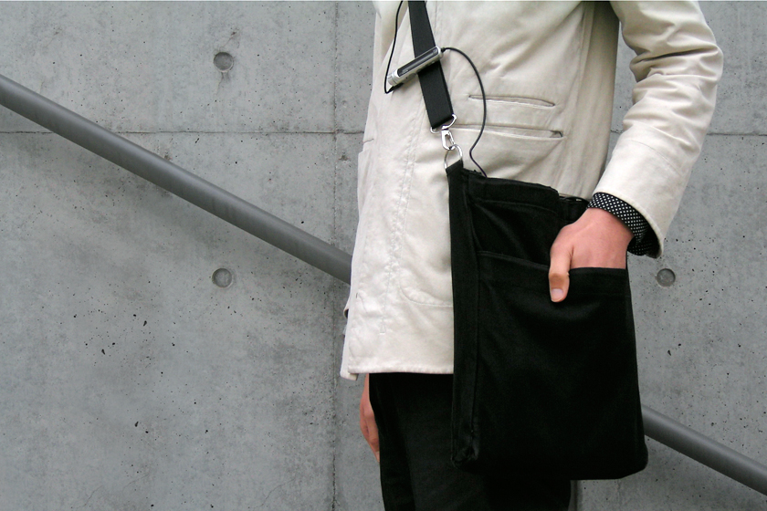handicraft, shoulder bag | 帆布のショルダーバッグ
