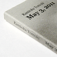 May 3, 2011——Kamioka Tomoki 即興演奏集／紙製CDジャケット