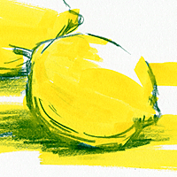 檸檬／イラストレーション