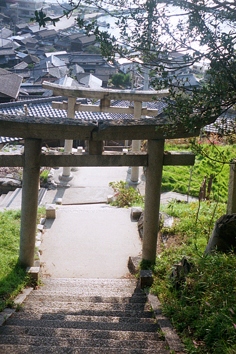 photograph | Ogijima, Setouchi | 男木島, 瀬戸内 | Fuji color 100, BelOMO Chajka-II, Industar-69 28mm F2.8 | Oct. 15. Fri. 2010